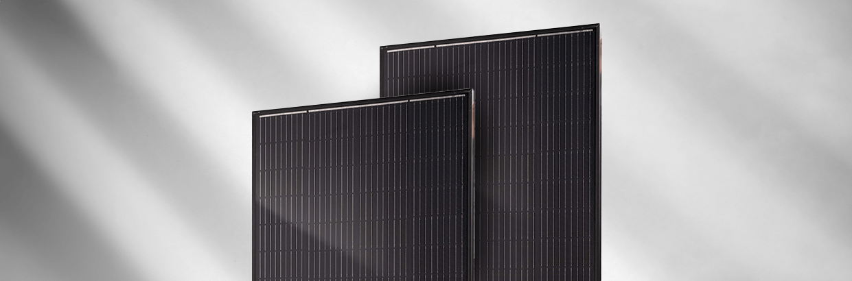 Apex Half-Cut Full Black Monocrystalline Solar Panels