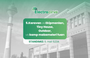 Electrozirve TÜYAP 5. Karavan ve Ekipmanları Fuarında!