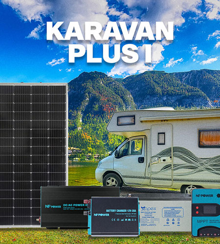 karavan plus 1 güneş paneli