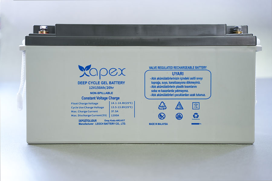 150 amper jel akü fiyatları apex