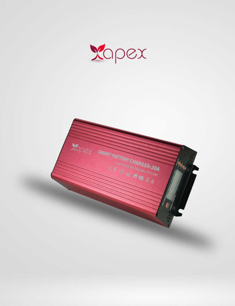 Apex Apx Ac Dc 12 Volt 30 Amper 8 Aşamalı Akü Şarj Cihazı