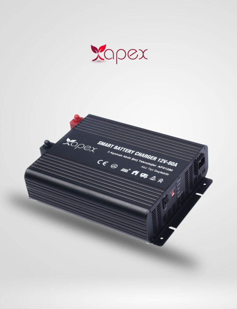 Apex apx 12 volt 80 amper akü şarj cihazı