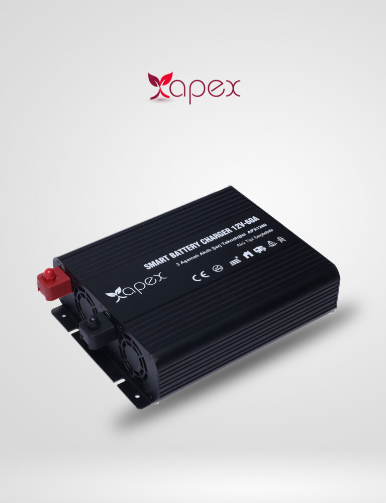 Apex apx 12 volt 60 amper akü şarj cihazı