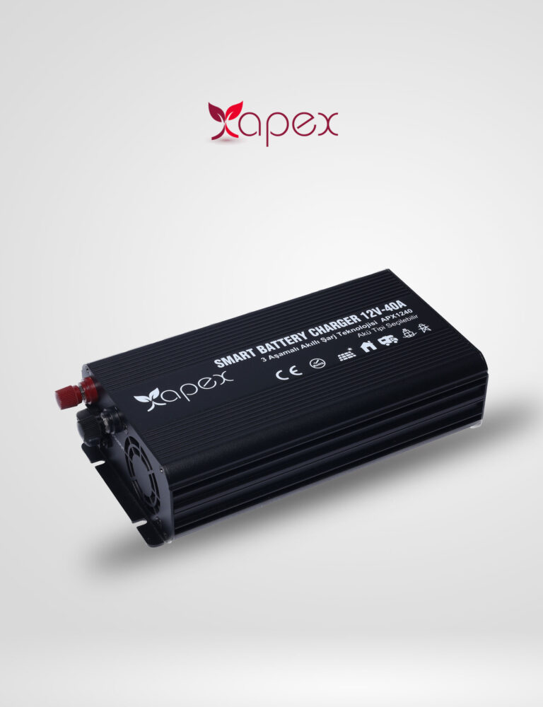 Apex apx 12 volt 40 amper akü şarj cihazı