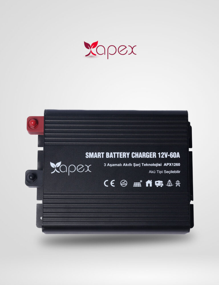 Apex apx 12 volt 60 amper akü şarj cihazı