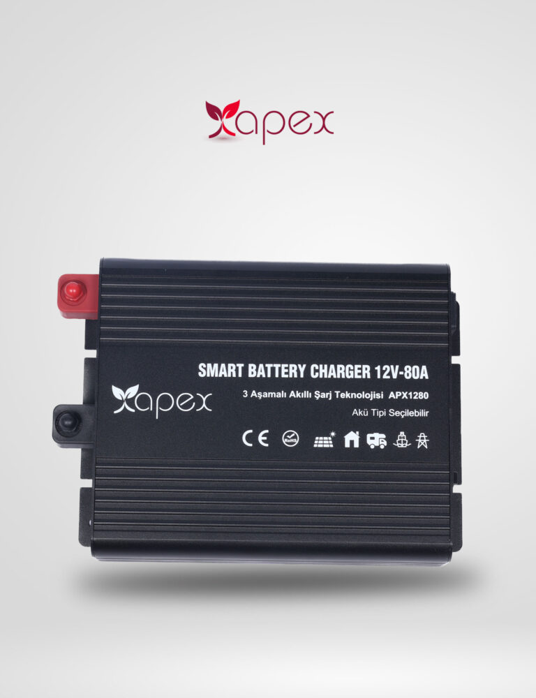 Apex apx 12 volt 80 amper akü şarj cihazı