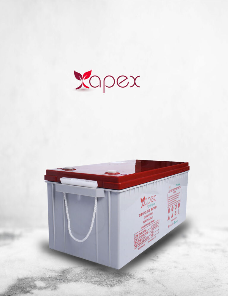 Apex Safepower 12 volt 200 amper jel akü