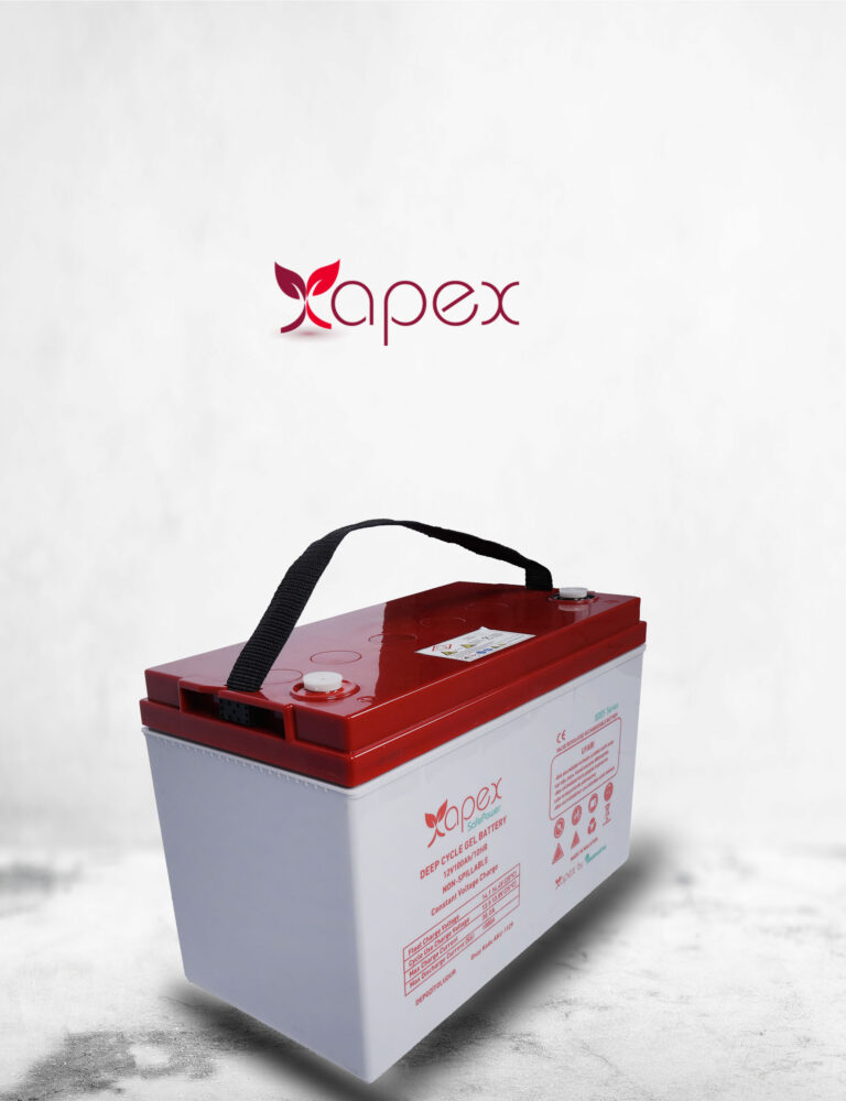 Apex Safepower 12 volt 100 amper jel akü