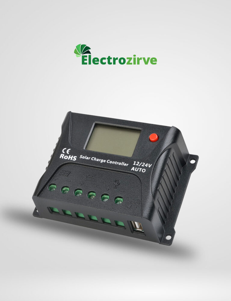 Electrozirve HP Serisi 20 Amper Pwm Şarj Kontrol Cihazı 12Volt 24Volt