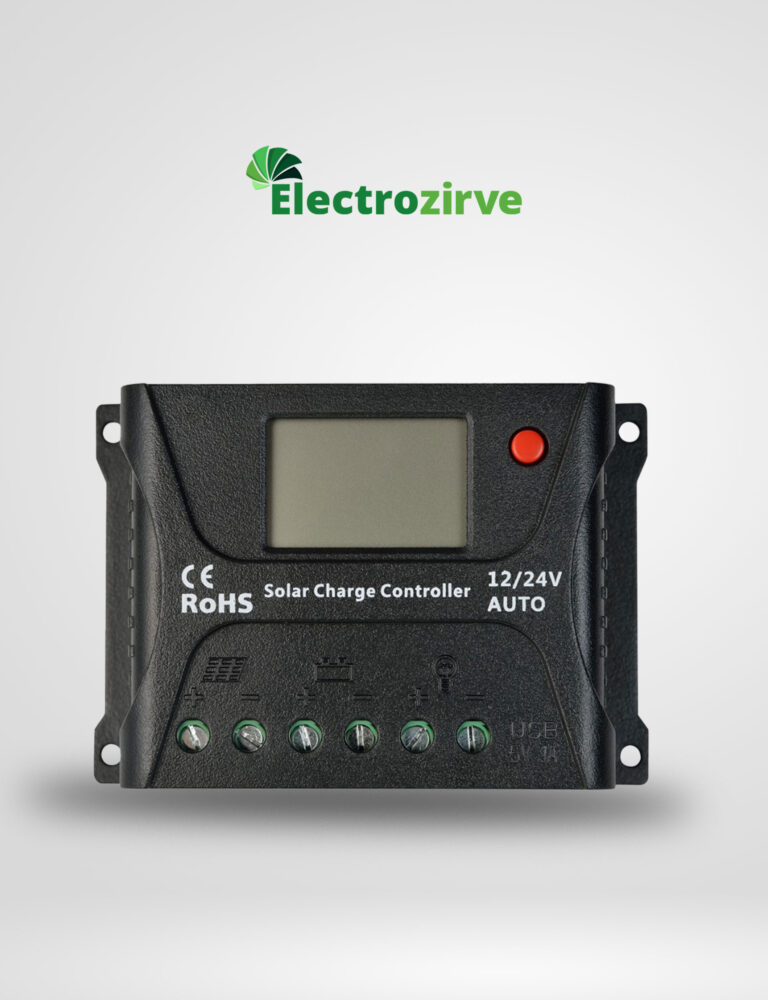 Electrozirve HP Serisi 20 Amper Pwm Şarj Kontrol Cihazı 12Volt 24Volt