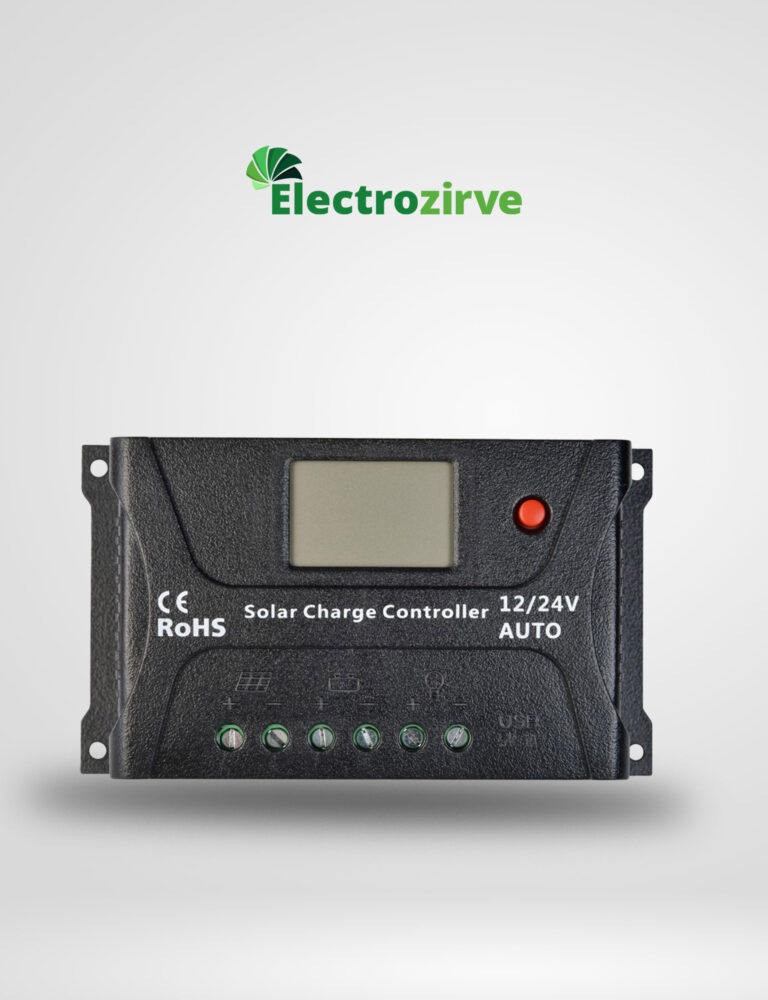 Electrozirve HP Serisi 20 Amper Pwm Şarj Kontrol Cihazı 12Volt 24Volt