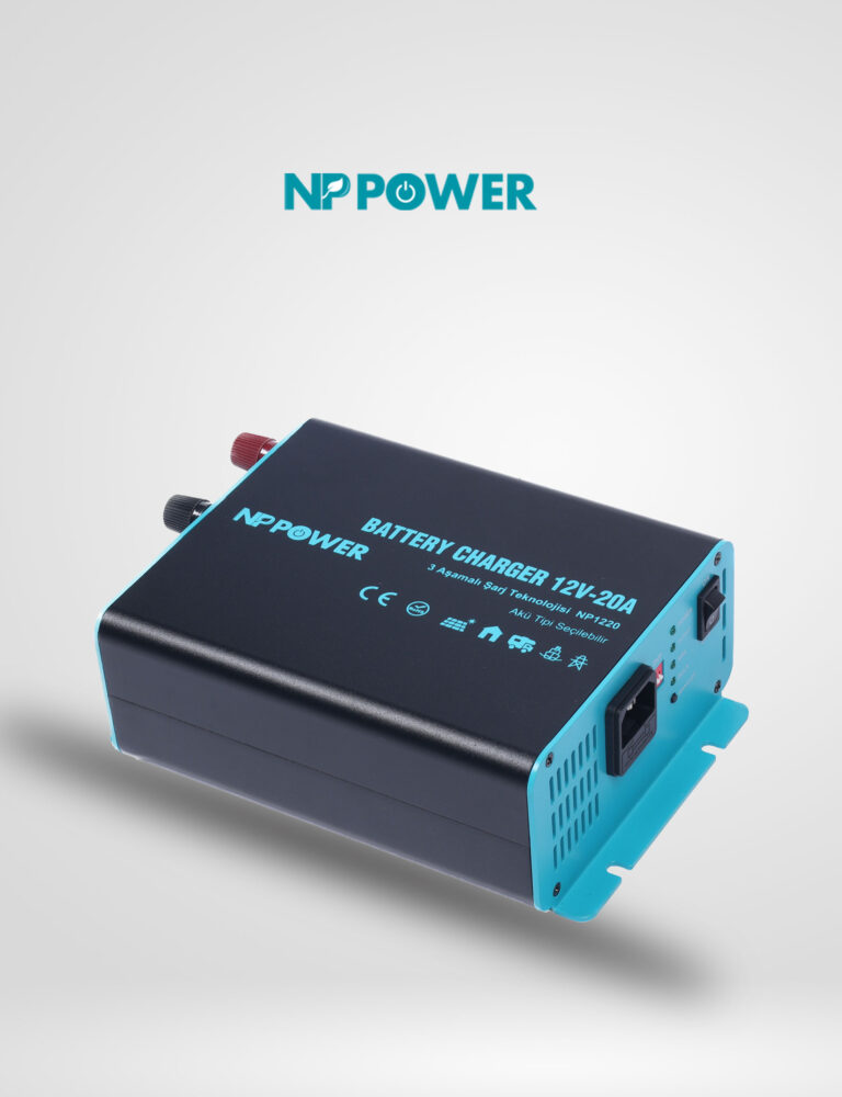 12 Volt 20 Amper Akü Şarj Cihazı