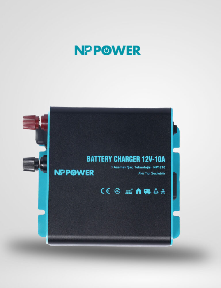 12 Volt 10 Amper Akü Şarj Cihazı