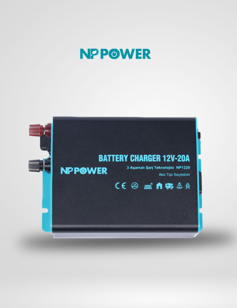 12 Volt 20 Amper Akü Şarj Cihazı