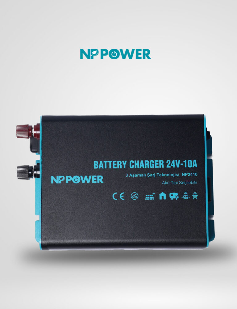 24 Volt 10 Amper Akü Şarj Cihazı