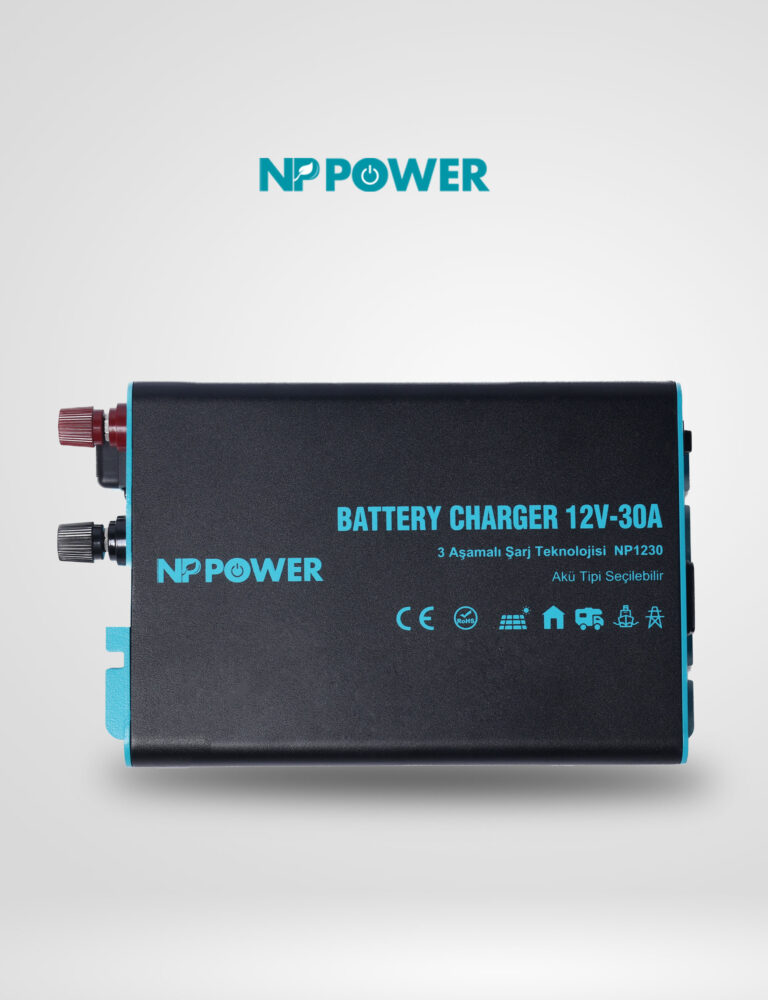12 Volt 30 Amper Akü Şarj Cihazı