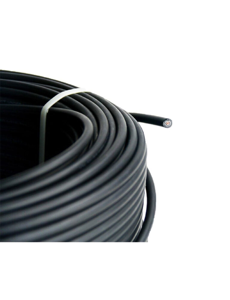 6mm Solar Kablo Siyah