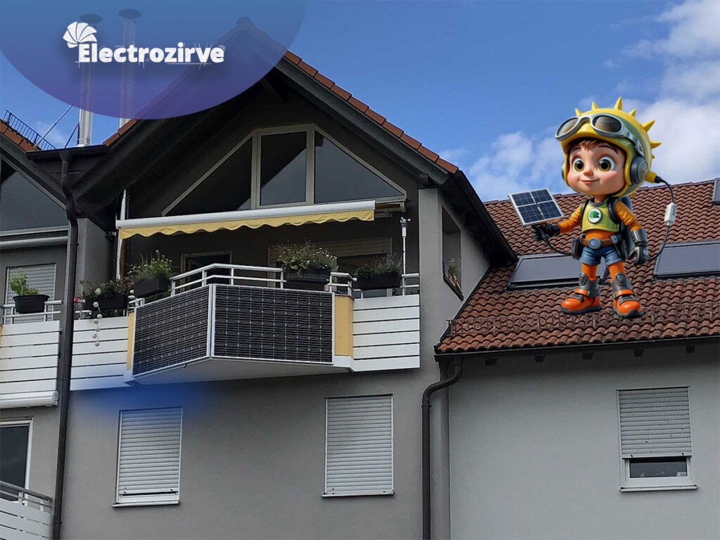 balkon güneş enerji sistemleri