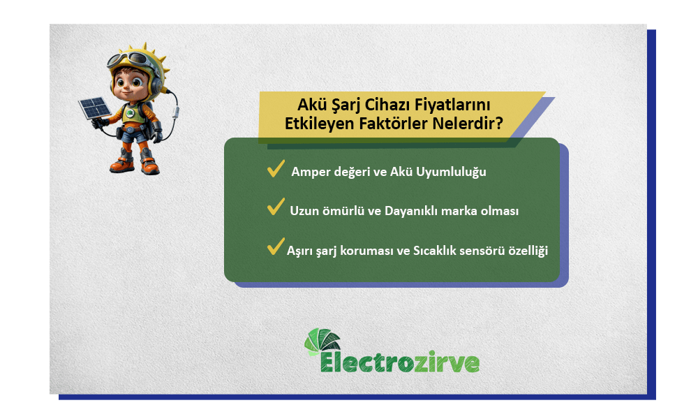akü şarj cihazları fiyatları 2025